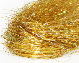 Fine 3D Tinsel Hair, Yellow UVR / 12